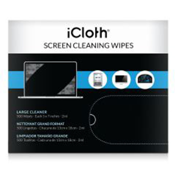 iCA500 - iCloth Wipes Carton with 500 Large Wipes 