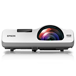 V11H671020 - EPSON PowerLite 535W Short Throw Projector, WXGA, 3400 Lumens
